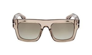 TOM FORD TF711 47Q Men Sunglasses Transparent grey pear