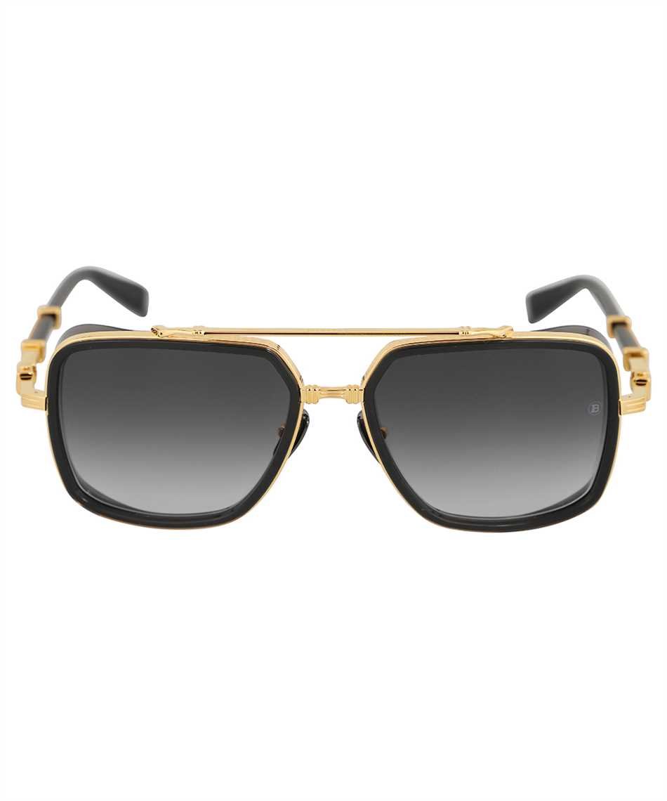 BALMAIN BPS-108A-58 Unisex Sunglasses GOLD, Gray