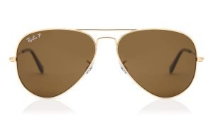 Ray-Ban RB 3025 001/57 Aviator Unisex Sunglasses GOLD