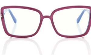 TOM FORD TF 5813 083 Women Optical Frame Violet Shiny