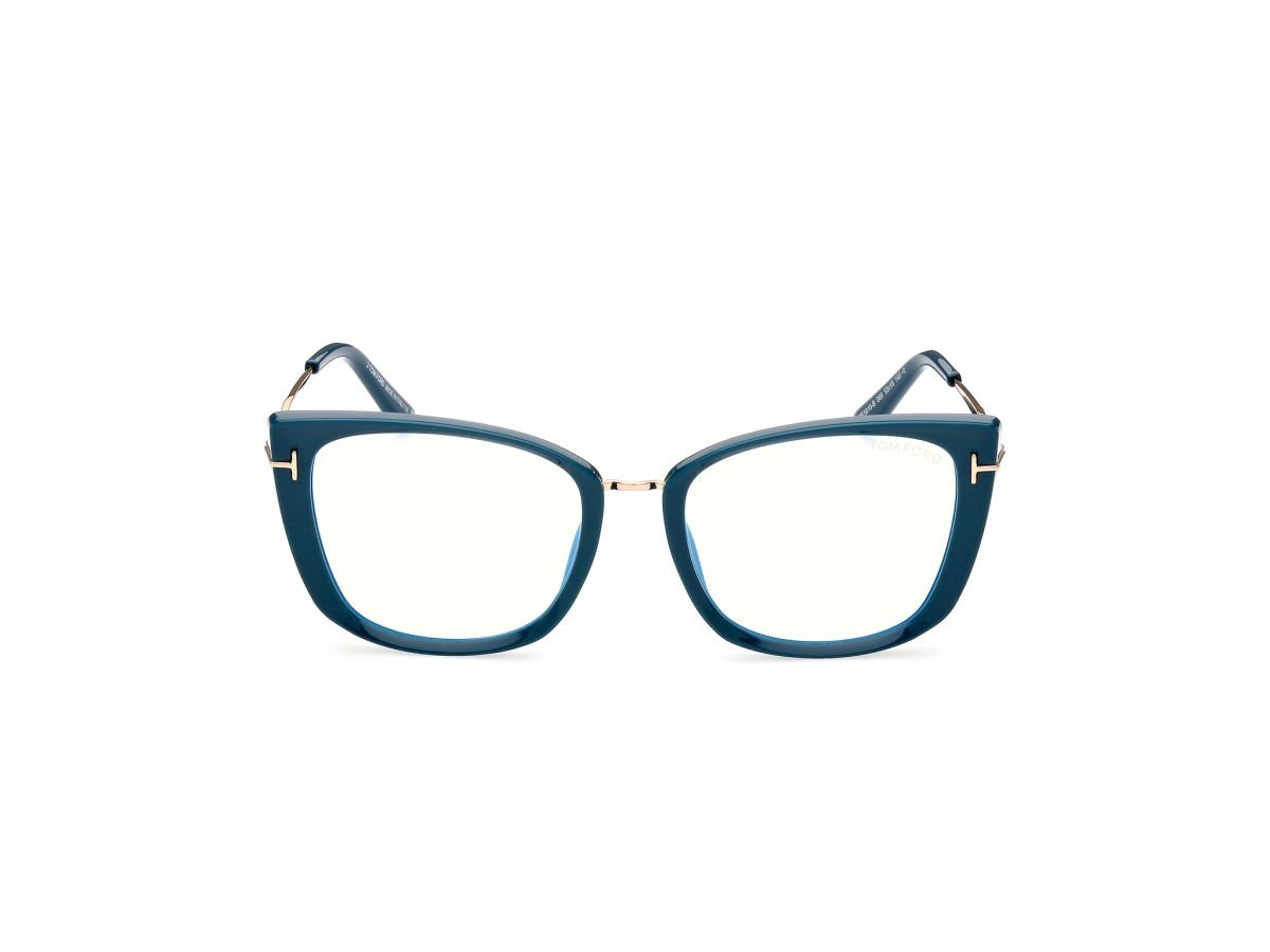 TOM FORD TF 5816 B 089 Women Optical Frame TURQUOISE OTHER