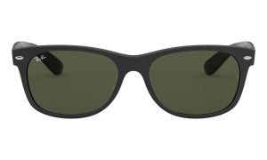 Ray-Ban RB 2132 6462/31 Unisex Sunglasses Black Rubber on Black