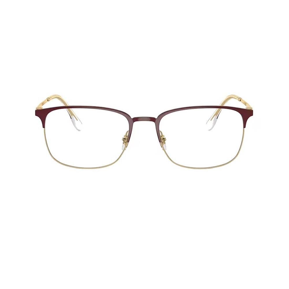 Ray-Ban RB6494 3156 Unisex Optical Frame Polished Bordeaux On Gold