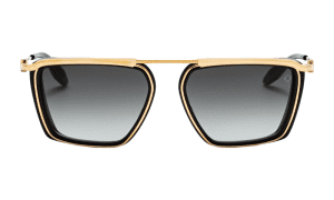AKONI AKS-205A-57 Men Sunglasses Gold - Black