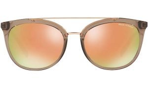 ARMANI EXCHANGE AX 4068S 82404Z Women Sunglasses gray transparent pink gold