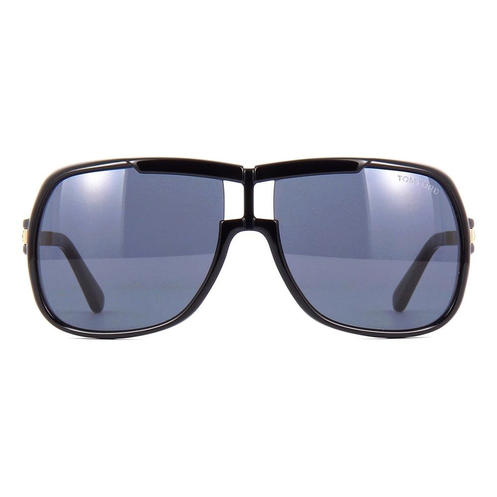 TOM FORD TF800 01A Unisex Sunglasses Shiny black