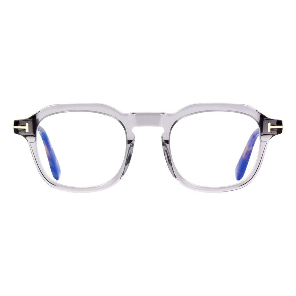 TOM FORD TF5836-B 020 Men Optical Frame Shiny Grey Crystal