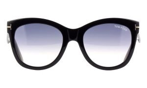 TOM FORD TF870 01B Women Sunglasses Shiny black