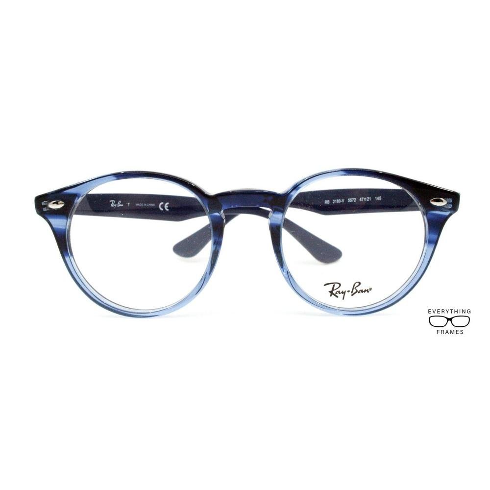 Ray-Ban RB2180 V Unisex Optical Frame BLUE