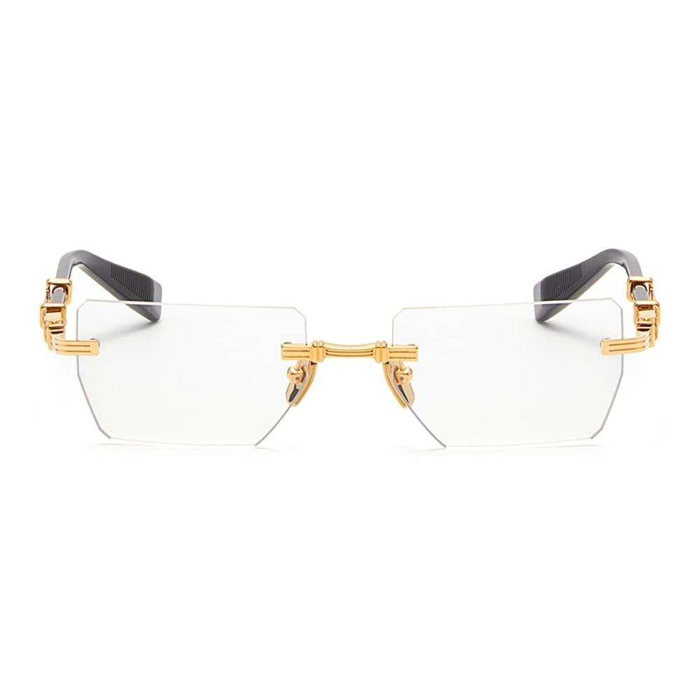 BALMAIN BPX 150-A PIERRE Unisex Optical Frame Gleaming Gold with Shiny Black