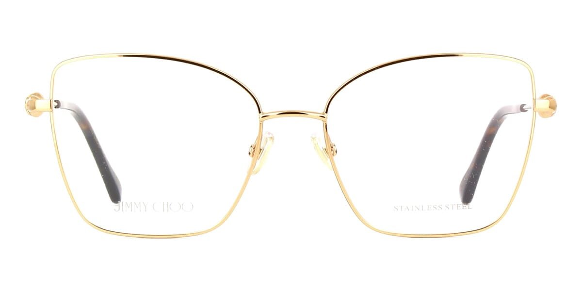 JIMMY CHOO JC357 06J Women Optical Frame GOLD