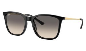 RAYBAN RB 4410I 601/11 Unisex Sunglasses Black