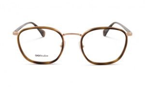 GIGISTUDIOS 6645/2 FLEMING M/FULL Unisex Optical Frame Brown Havana