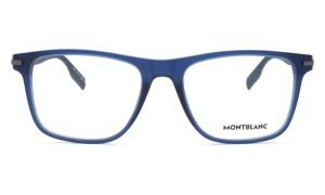 MONT BLANC MB0251O 002 Men Optical Frame BLUE