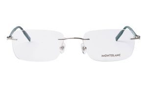 MONT BLANC MB0221O-004 Men Optical Frame Silver