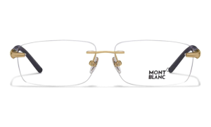 MONT BLANC MB337 030 Men Optical Frame GOLD