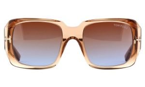 TOM FORD TF 1035 45F Women Sunglass Brown Crystal