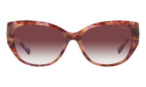 COACH HC 8362U 57398H Women Sunglasses Petal Tortoise