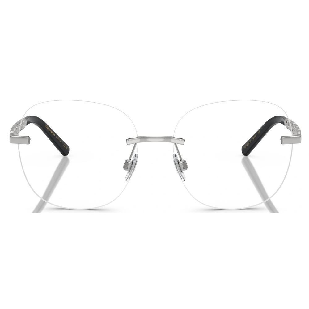 DOLCE&GABBANA DG1352 05 Women Optical Frame Silver