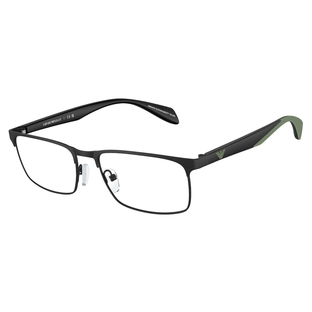 EMPORIO ARMANI EA 1149 3001 Men Optical Matte Black - Image 2