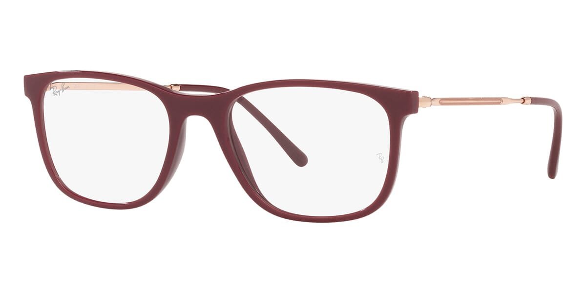 Ray-Ban RB 7244 8099 Unisex Optical Frame Red Cherry - Image 2