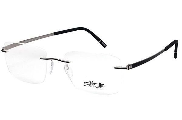 SILHOUETTE 5529 GH 9010 Unisex Optical Frame BLACK - Image 2