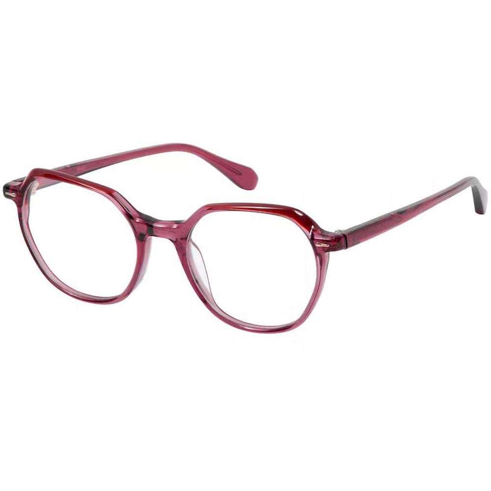 GIGISTUDIOS 6601/9 JUNE S/ROUND PU Women Optical Frame Purple & Demi Brown - Image 2