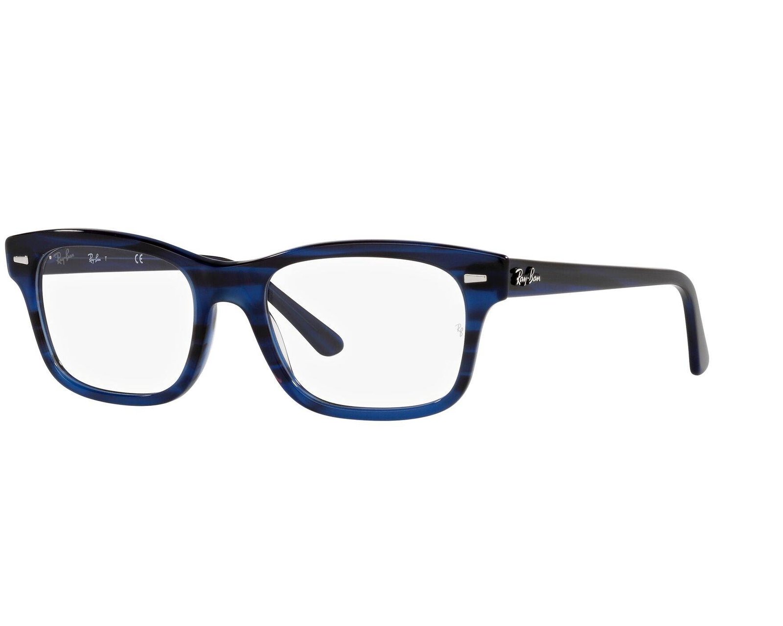 Ray-Ban RB5383 8053 Unisex Optical Frame Havana Blue - Image 2