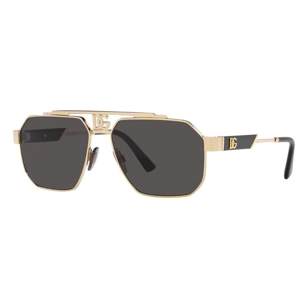 DOLCE&GABBANA DG 2294 02/87 Men Sunglasses Gold - Image 2