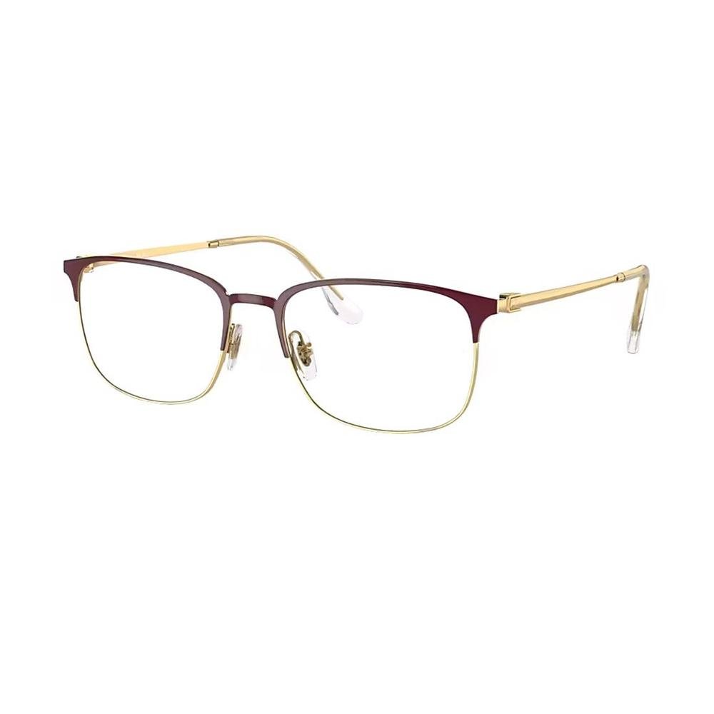 Ray-Ban RB6494 3156 Unisex Optical Frame Polished Bordeaux On Gold - Image 2
