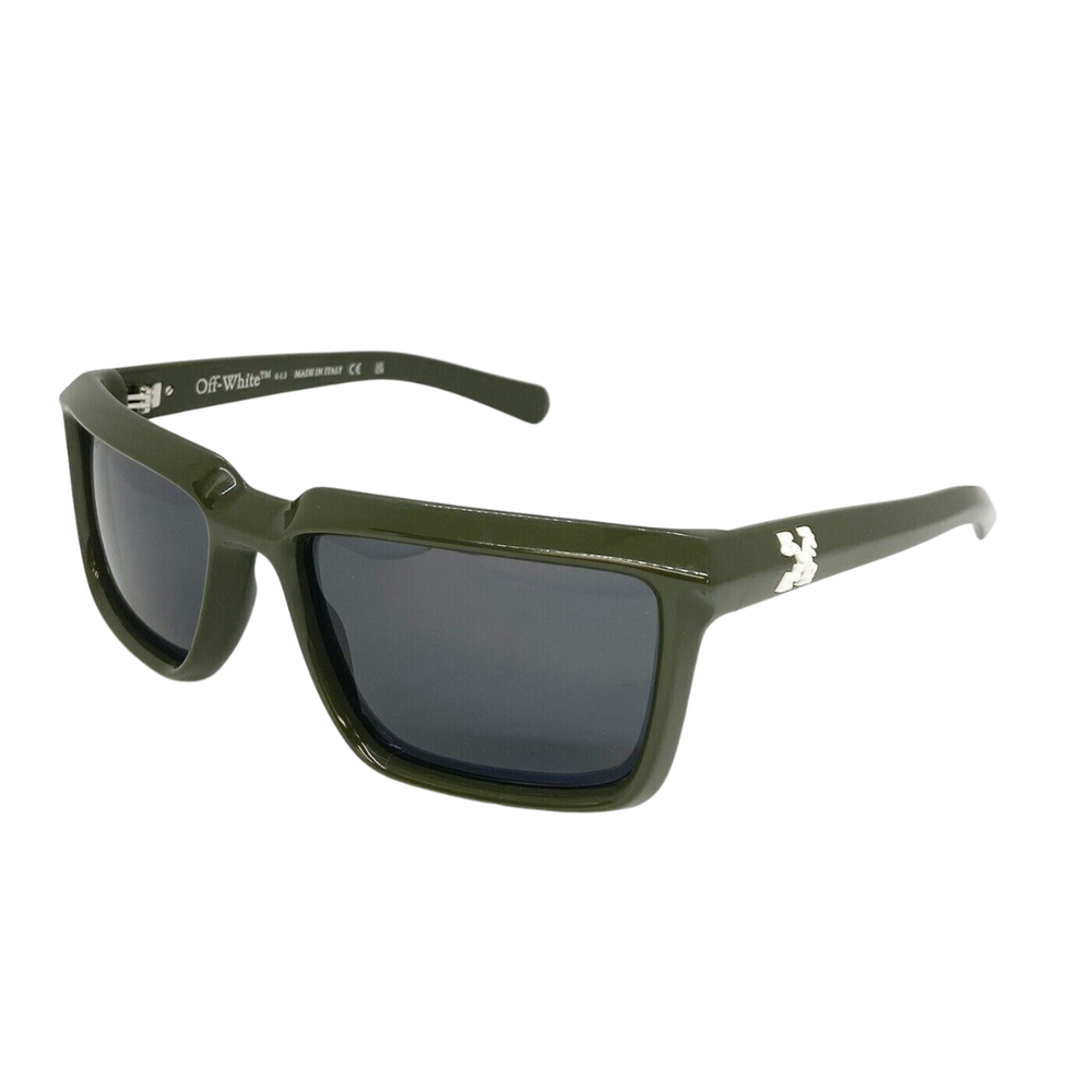 OFF-WHITE OERI067 5707 Women Sunglasses Dark Olive - Image 2