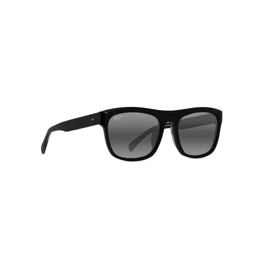 MAUI JIM MJ872-02 Men Sunglasses Black with Crystal Interior - Image 2