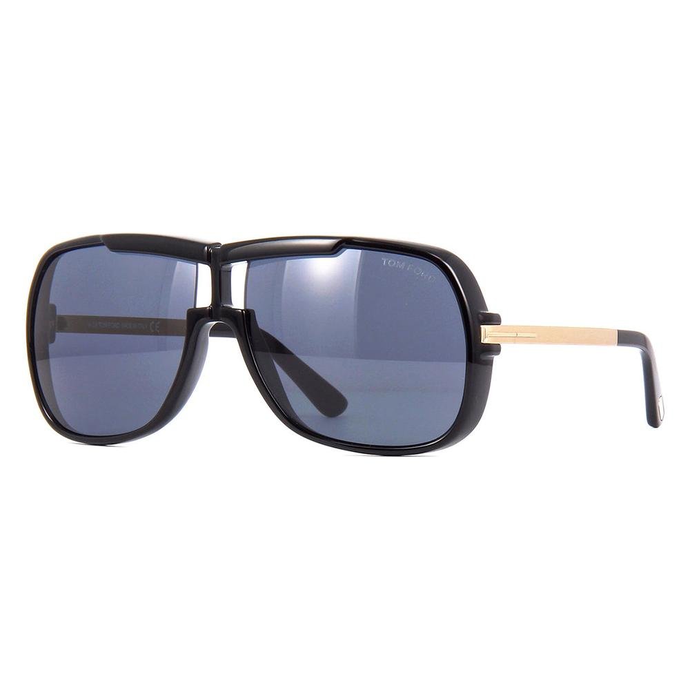 TOM FORD TF800 01A Unisex Sunglasses Shiny black - Image 2