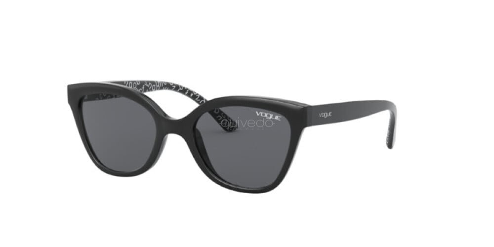 VOGUE VO2001 W44/87 Kid Sunglasses BLACK - Image 2