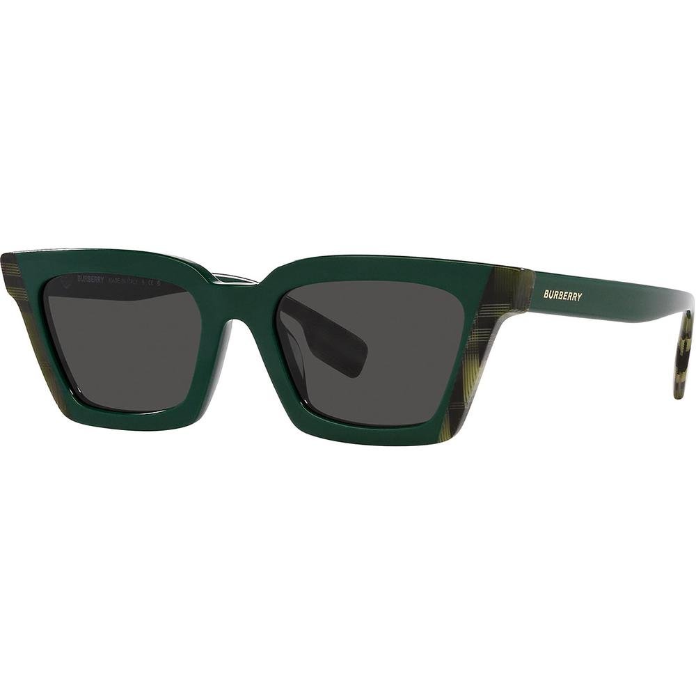 BURBERRY B 4392-U 4056/87 Women Sunglasses Green/Check Green - Image 2