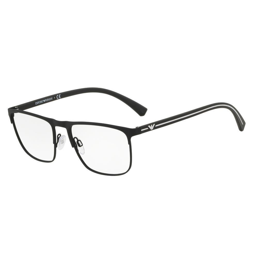 EMPORIO ARMANI EA 1079 3094 Men Optical Frame RUBBER BLACK - Image 2