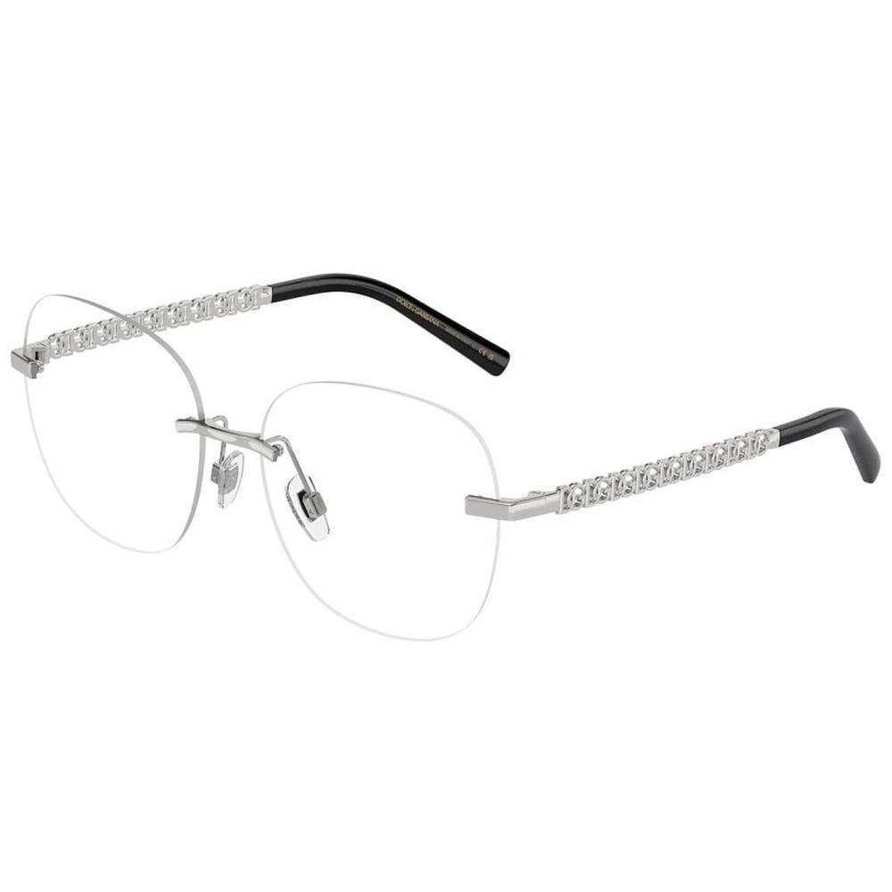 DOLCE&GABBANA DG1352 05 Women Optical Frame Silver - Image 2