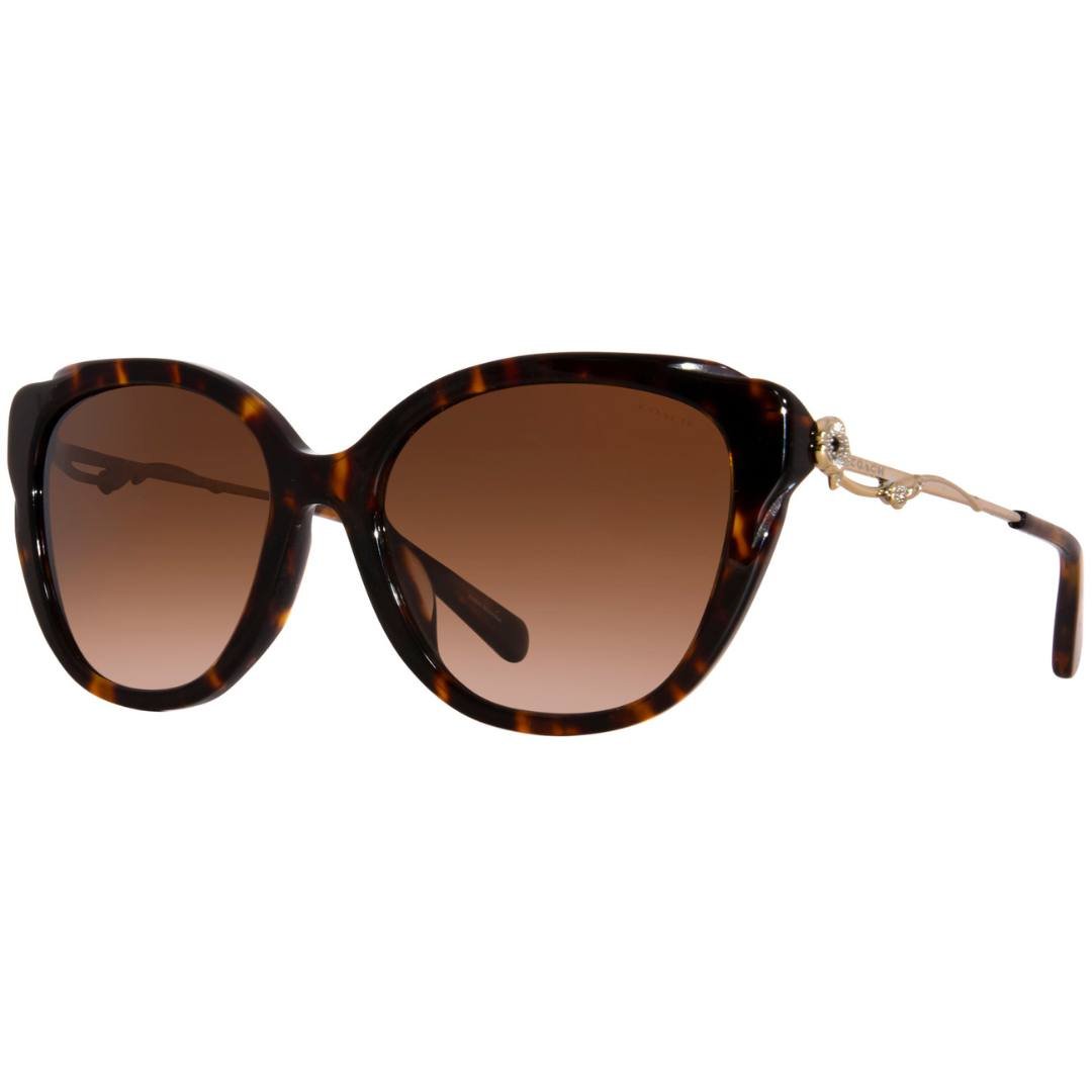 COACH HC8347BU 512013 Women Sunglasses Tortoise - Image 2