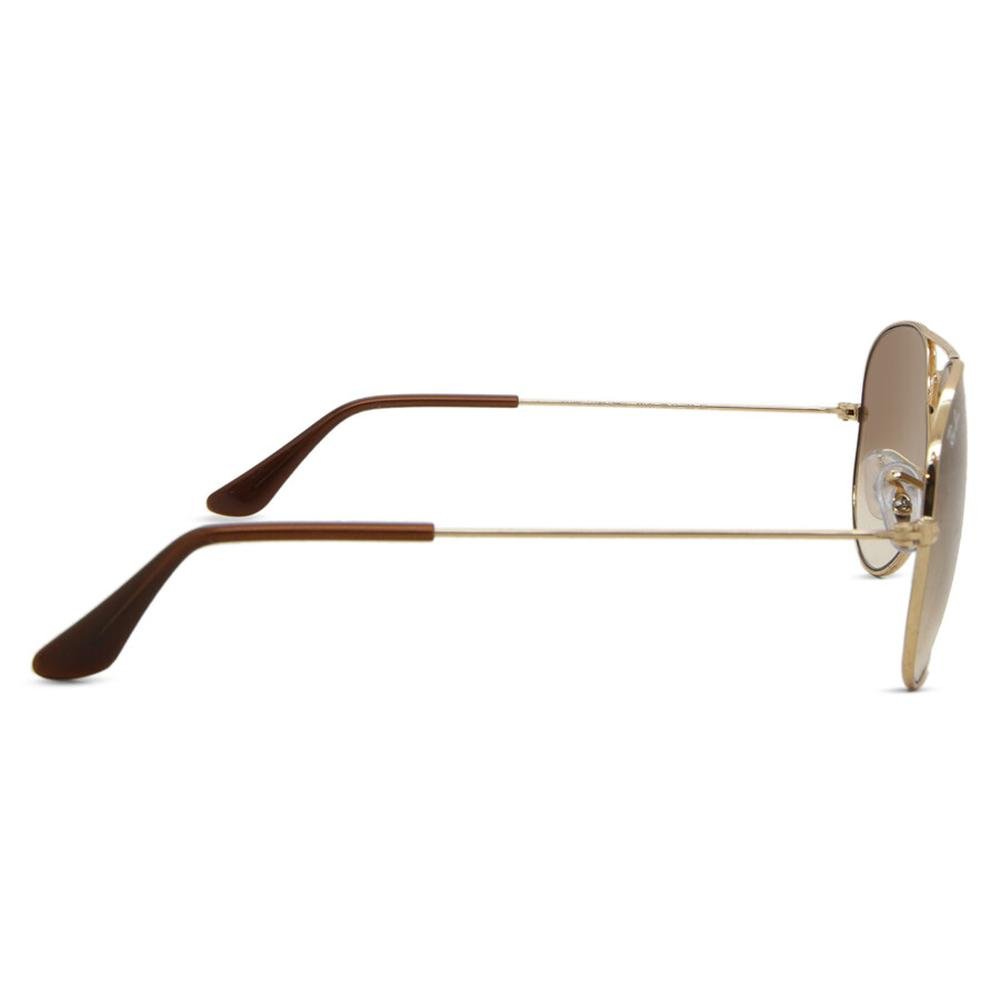 Ray-Ban RB 3025 001/51 Aviator Unisex Sunglasses GOLD - Image 3