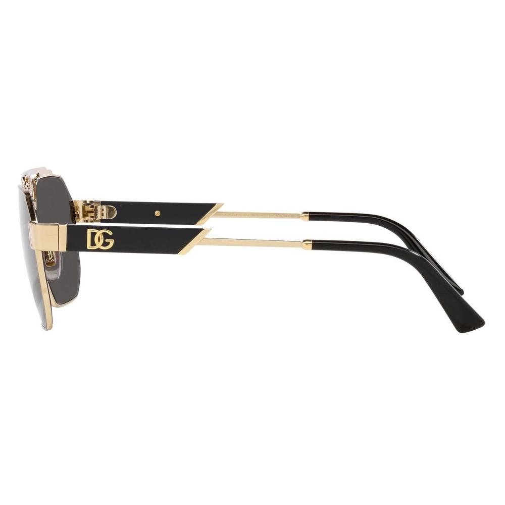 DOLCE&GABBANA DG 2294 02/87 Men Sunglasses Gold - Image 3