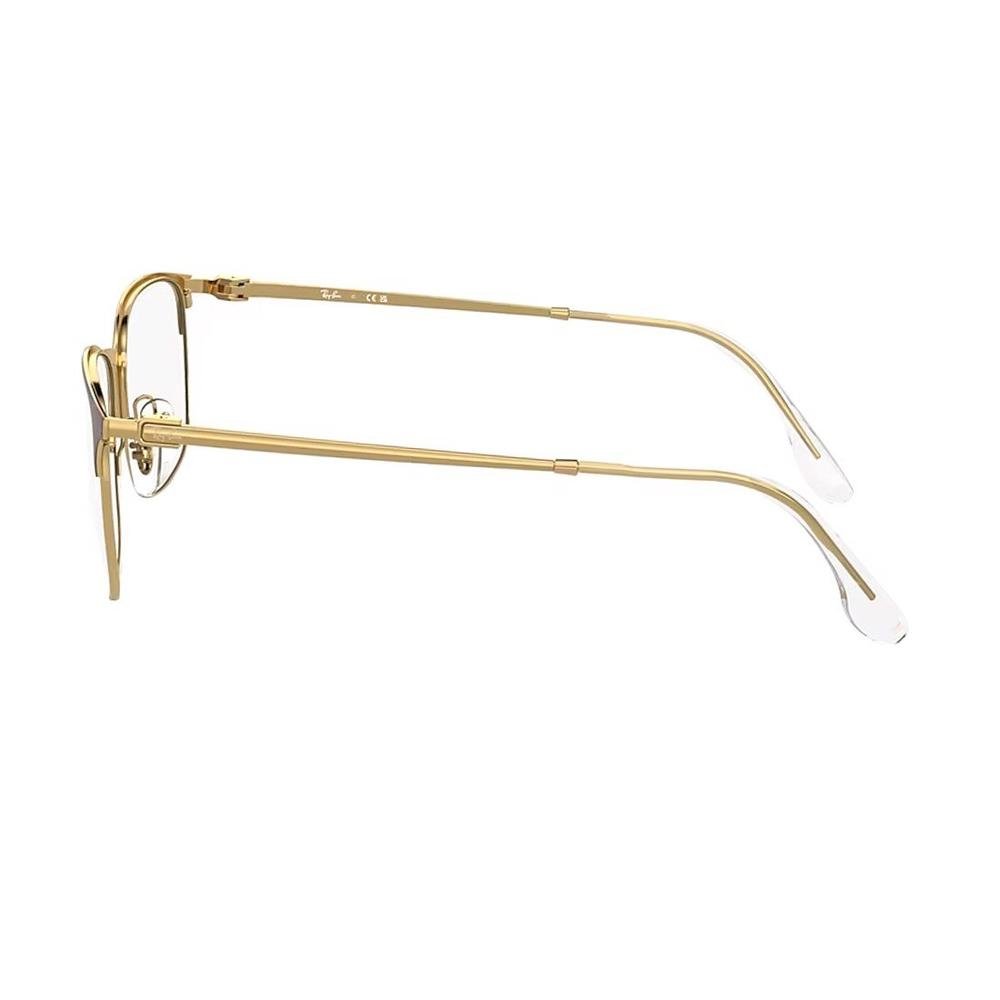 Ray-Ban RB6494 3156 Unisex Optical Frame Polished Bordeaux On Gold - Image 3