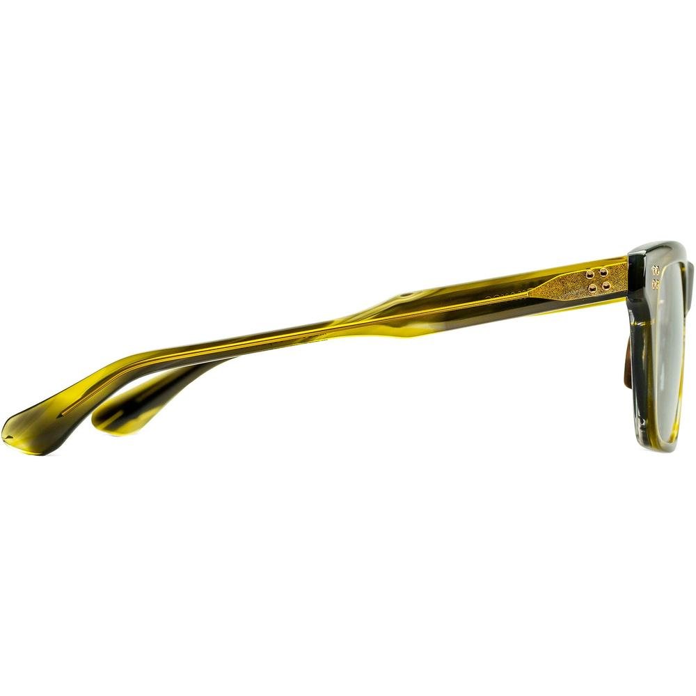 DITA DTS713-A-03 Unisex Sunglasses Yellow Cyber Smoke - Image 3
