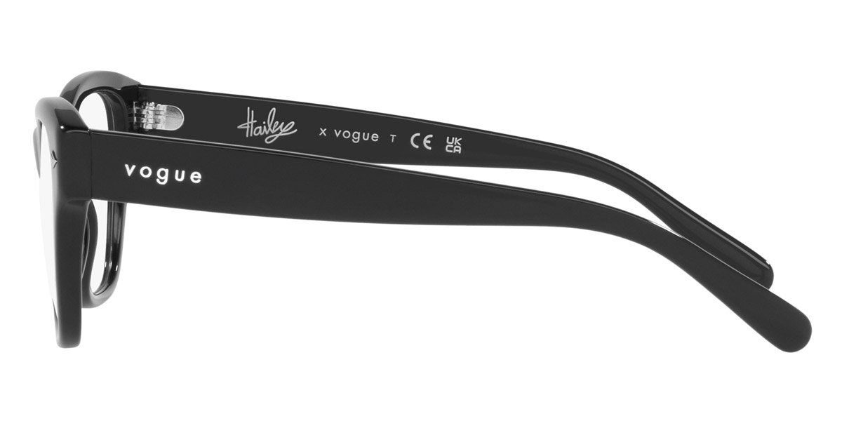VOGUE VO5446 W44 Women Optical Frame BLACK - Image 3