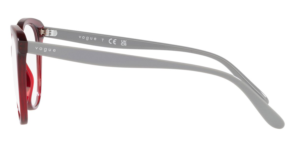 VOGUE VO5451 2924 Women Optical Frame Transparent Bordeaux - Image 3