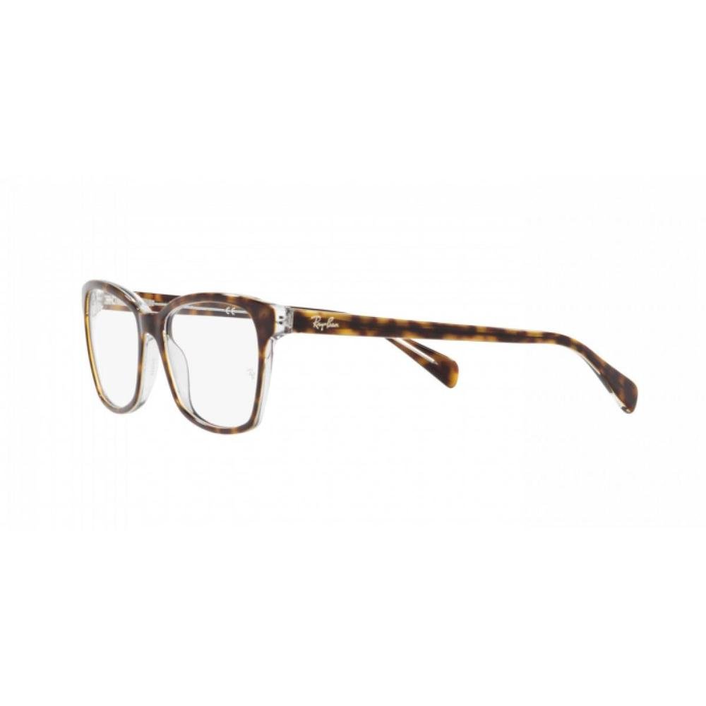 Ray-Ban RB 5362 5082 Women Optical Frame Havana On Transparent - Image 3