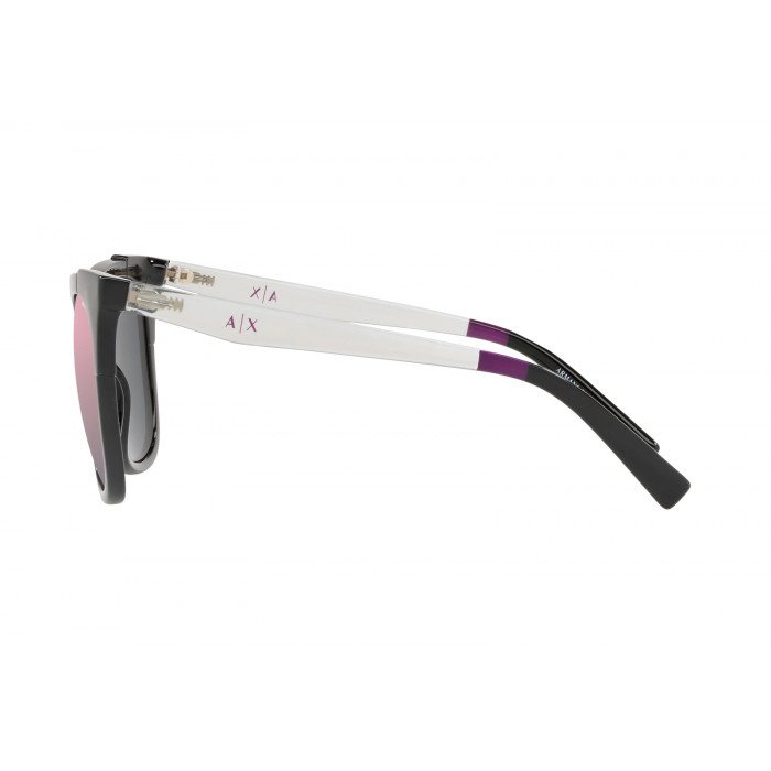 ARMANI EXCHANGE AX 4075S 8158/5R Women Sunglasses BLACK - Image 3