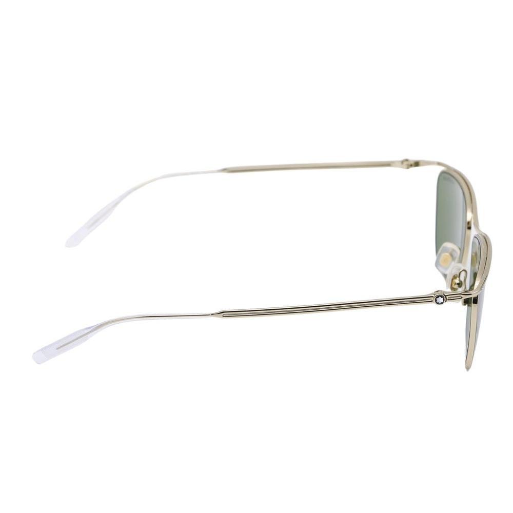MONT BLANC MB0167S 002 Men Sunglass Gold - Image 3