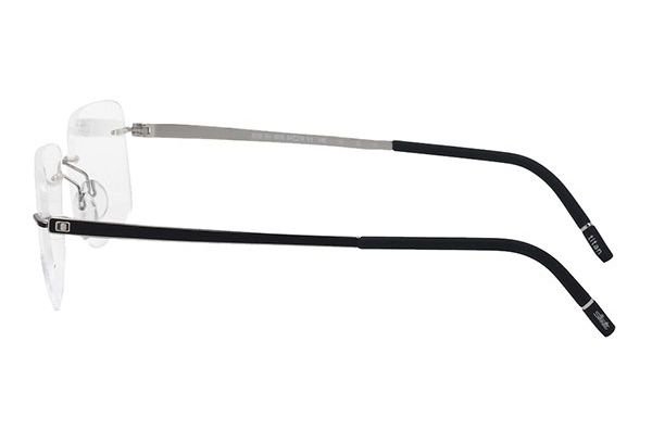 SILHOUETTE 5529 GH 9010 Unisex Optical Frame BLACK - Image 3