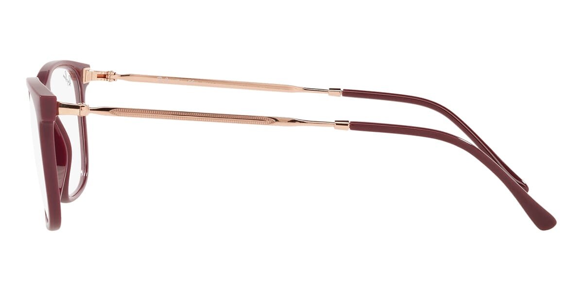 Ray-Ban RB 7244 8099 Unisex Optical Frame Red Cherry - Image 3