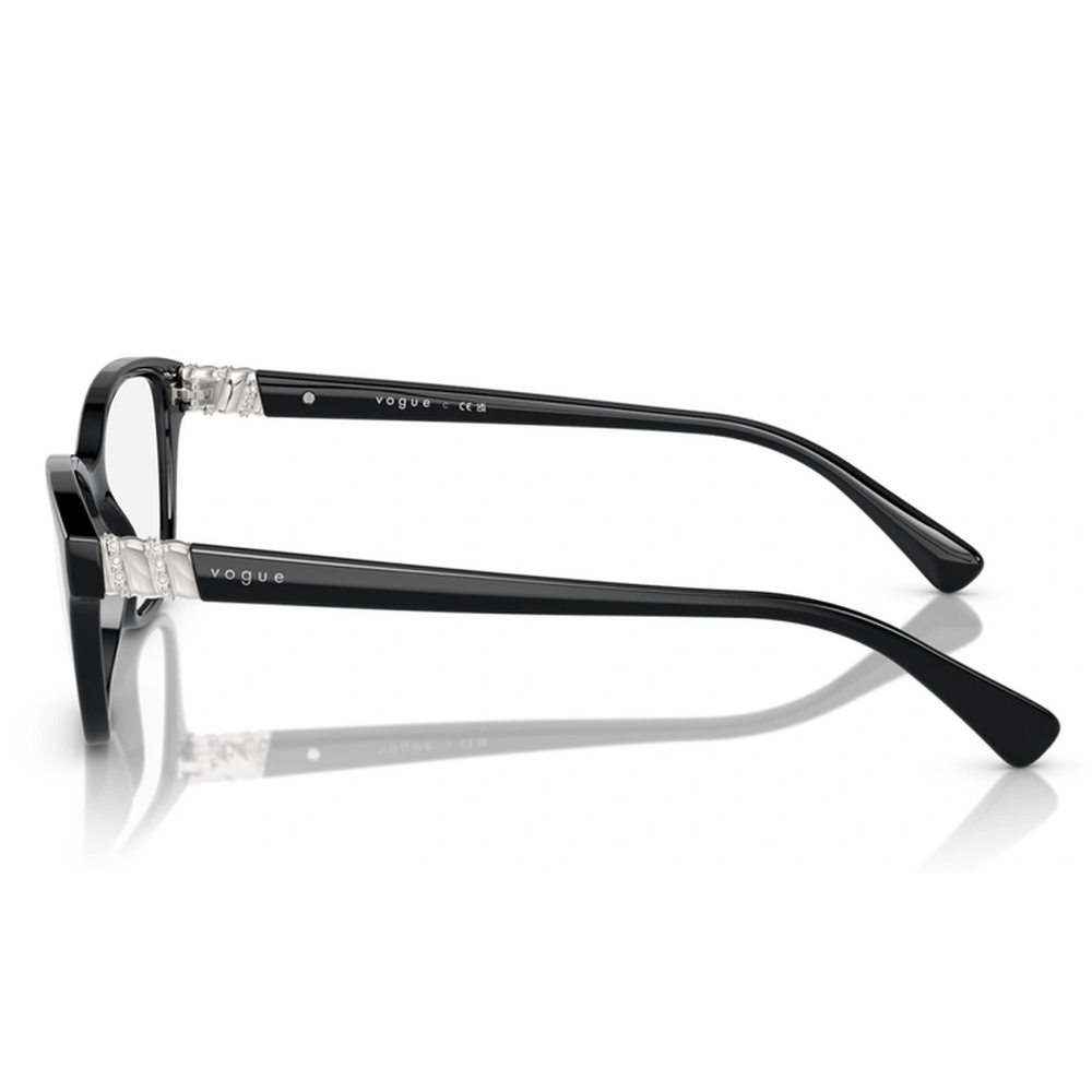 VOGUE VO 5516-B W44 Women Optical Frame BLACK - Image 3